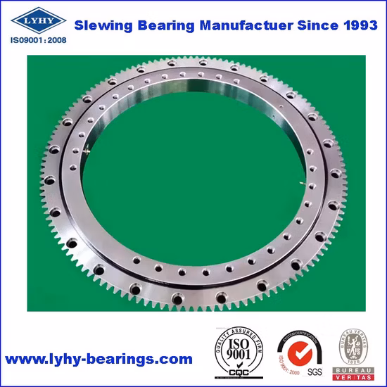 Rodamiento de anillo giratorio de tamaño pequeño para grúa montada en camión